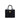 Versace Black Cotton Shoulder Bag