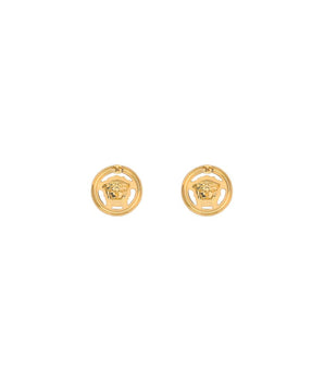 Versace Gold Brass Earrings