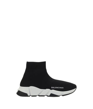 Balenciaga Black Polyester Athletic Sneakers