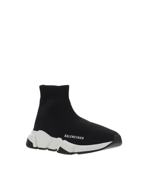 Balenciaga Black Polyester Athletic Sneakers
