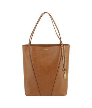 Chloé Brown Calf Leather Bos Taurus Shoulder Bag