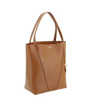 Chloé Brown Calf Leather Bos Taurus Shoulder Bag