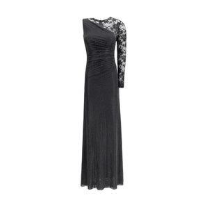 Self-Portrait Lace and rhinestone long Dress