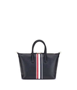 Thom Browne Black Calf Leather Bos Taurus Bag