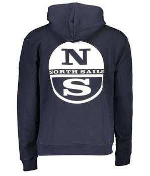 North Sails Blue Cotton Sweatshirt