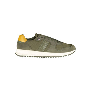 Tommy Hilfiger Green Polyester Sneakers
