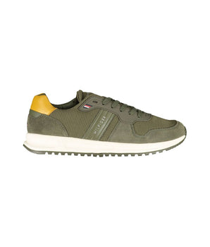Tommy Hilfiger Green Polyester Sneakers