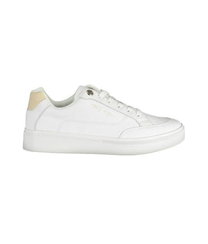 Tommy Hilfiger White Polyester Sneakers
