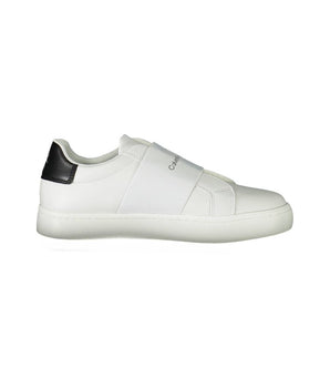 Calvin Klein White Polyester Sneakers