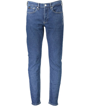 Calvin Klein Blue Cotton Jeans Denim