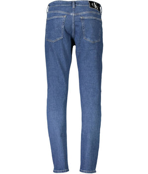 Calvin Klein Blue Cotton Jeans Denim