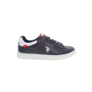 US POLO ASSN. Blue Polyester Sneakers