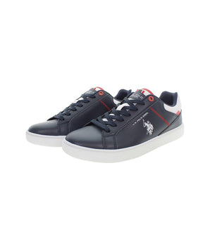 U.S. POLO ASSN. Blue Polyester Sneaker