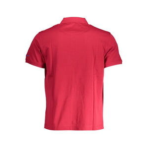 Harmont & Blaine Red Cotton Polo Shirt