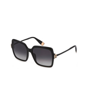 Furla Black Acetate Women Sunglass