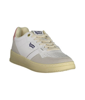 Gas White Artificial Leather Sneaker