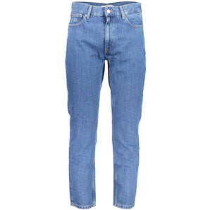 Tommy Hilfiger Blue Cotton Jeans & Pant