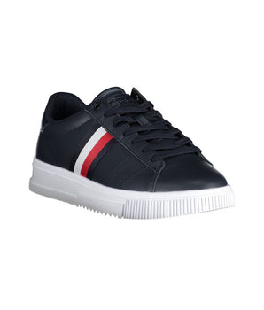 Tommy Hilfiger Blue Polyester Sneakers
