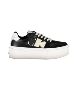 Calvin Klein Black Polyester Sneaker