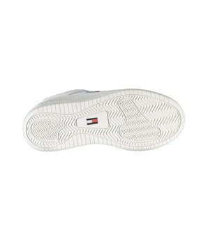 Tommy Hilfiger White Polyester Sneaker