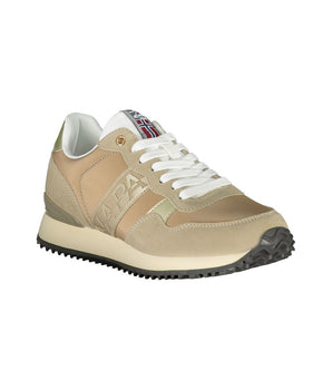 Napapijri Beige Polyester Sneaker