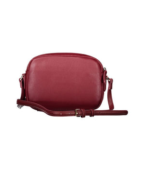 Tommy Hilfiger Red Polyester Handbag