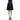 Roberto Cavalli Black Wool Skirt