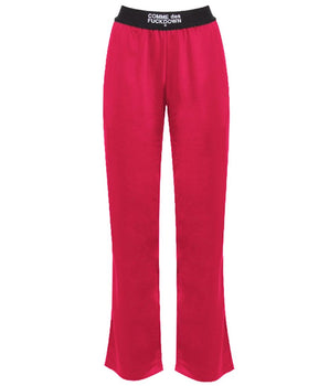 Comme Des Fuckdown Fuchsia Polyester Women Pants