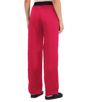 Comme Des Fuckdown Fuchsia Polyester Women Pants