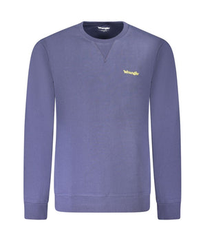Wrangler Blue Cotton Men Sweater