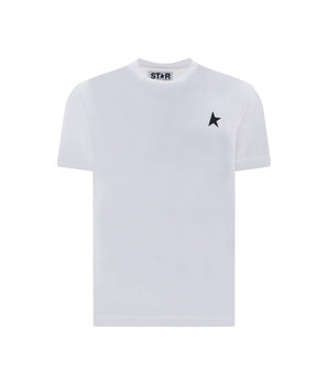 Golden Goose White Cotton T-Shirt