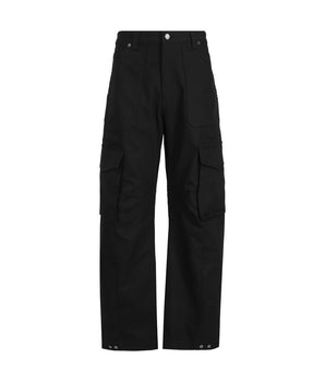 Golden Goose Black Elastane Cargo Pants