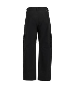 Golden Goose Black Elastane Cargo Pants