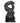 Dolce & Gabbana Black Patterned Fringes Men Foulard Scarf