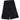 Dolce & Gabbana Black Viscose Fringes Neck Warmer Scarf