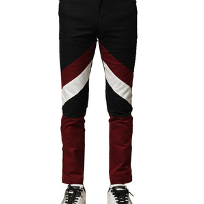 Dolce & Gabbana Multicolor Cotton Jogger Men Pants