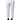 Dolce & Gabbana White Cotton Straight Logo Men Pants