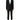 Dolce & Gabbana Black Wool 2 Piece Single Breasted Suit