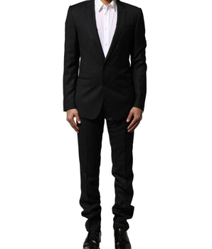 Dolce &amp; Gabbana Traje formal de 2 piezas de lana MARTINI azul