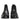 Dolce & Gabbana Black Leather Ankle Boots Slip On Shoes