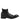 Dolce & Gabbana Black Leather Ankle Boots Slip On Shoes