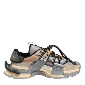 Dolce & Gabbana Multicolor Panelled Space Sneakers Shoes