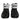 Dolce & Gabbana Black Quilted Leather Lace Up Sneakers Shoes