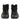 Dolce & Gabbana Black Quilted Leather Lace Up Sneakers Shoes