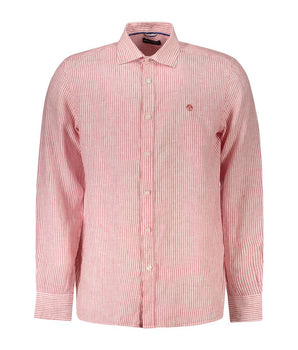 North Sails Red Linen Shirt