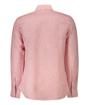 North Sails Red Linen Shirt