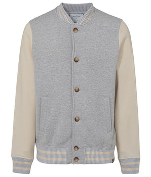 Gran Sasso Gray Cotton Bomber