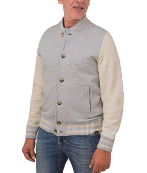 Gran Sasso Gray Cotton Bomber