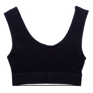 Comme Des Fuckdown Black Cotton Tops & T-Shirt