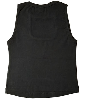Comme Des Fuckdown Black Cotton Women Top